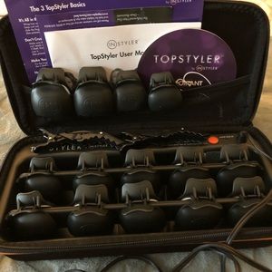 💇🏽‍♀️ Clam shell hot curlers